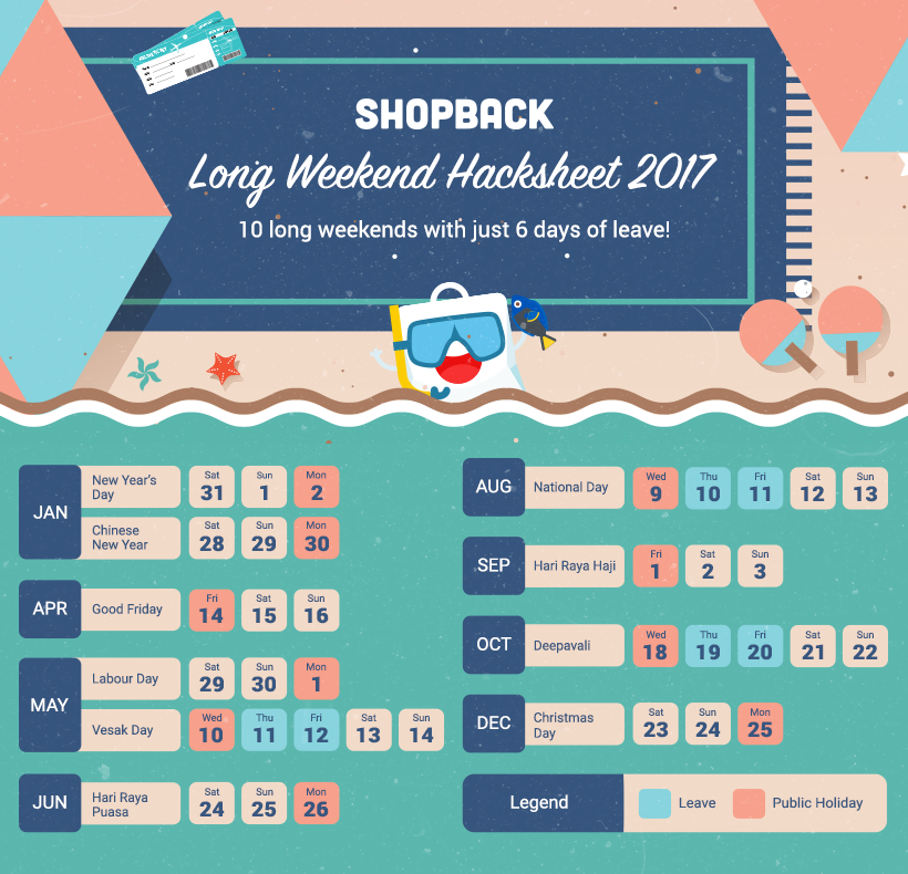 Long Weekend Hacksheet 2017