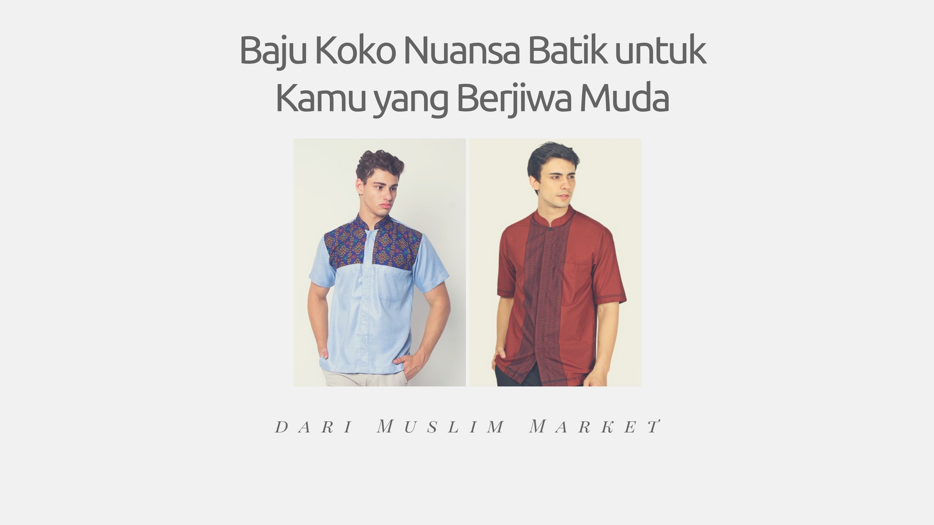  Baju Koko Nuansa Batik untuk Kamu yang Berjiwa Muda dari 