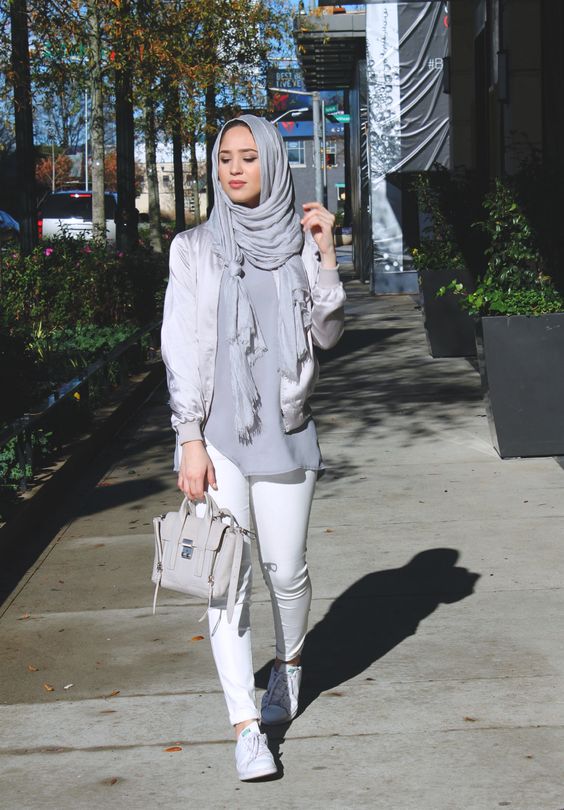 Ootd Hijab Pake Jaket Jeans