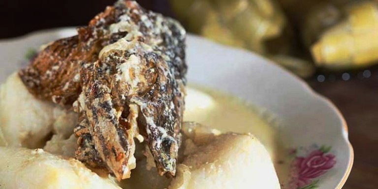 makanan khas kalimantan Ketupat Kandangan