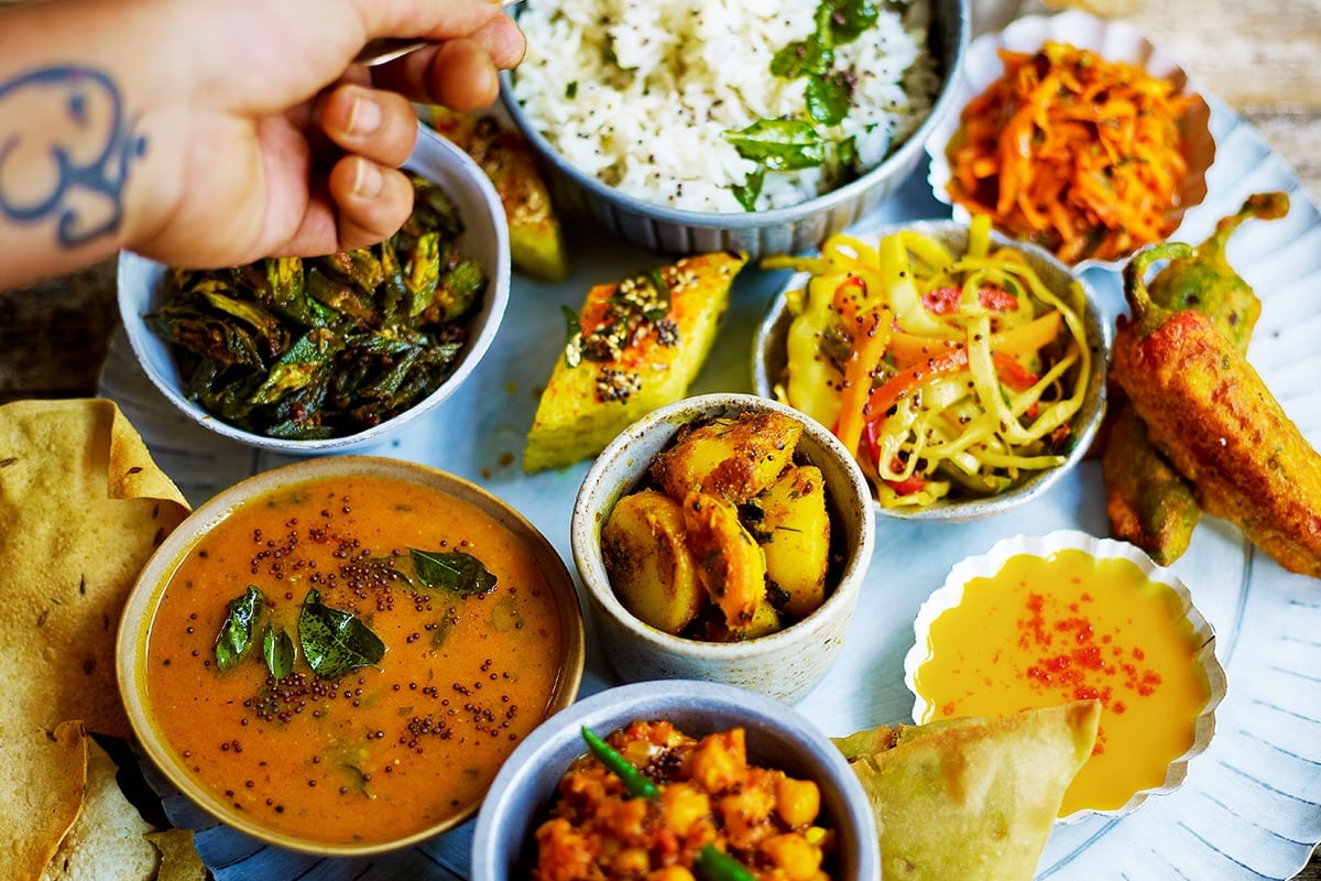 Makanan tradisional india