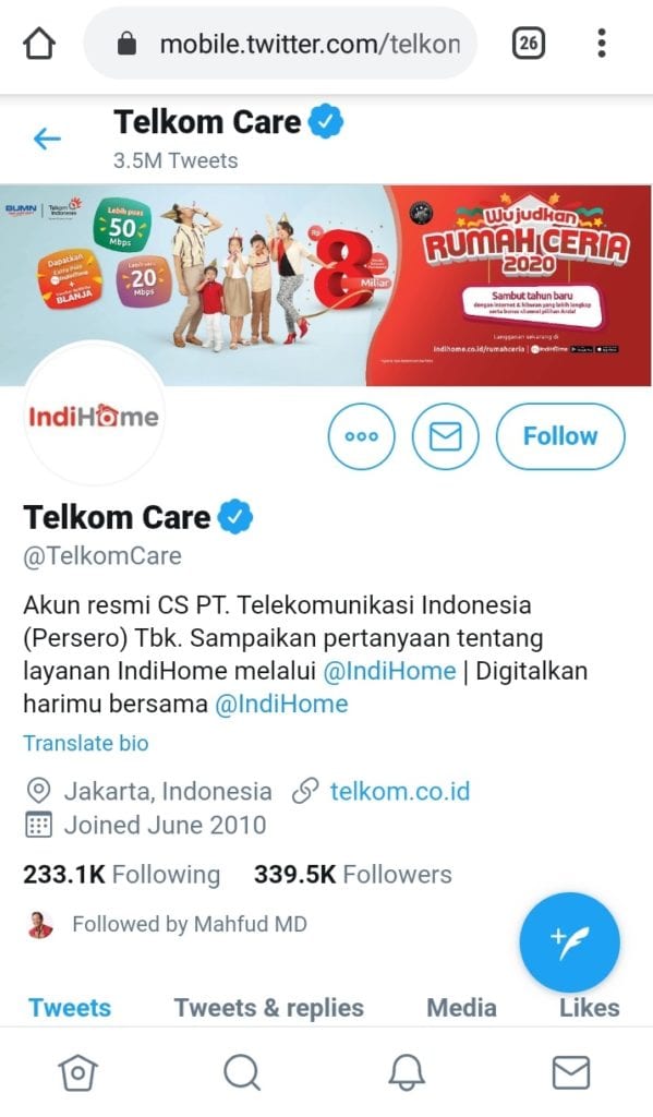 Cara Cek Tagihan Indihome Tanpa Aplikasi Homecare