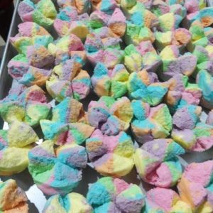 Resep Kukus Rainbow Cakes