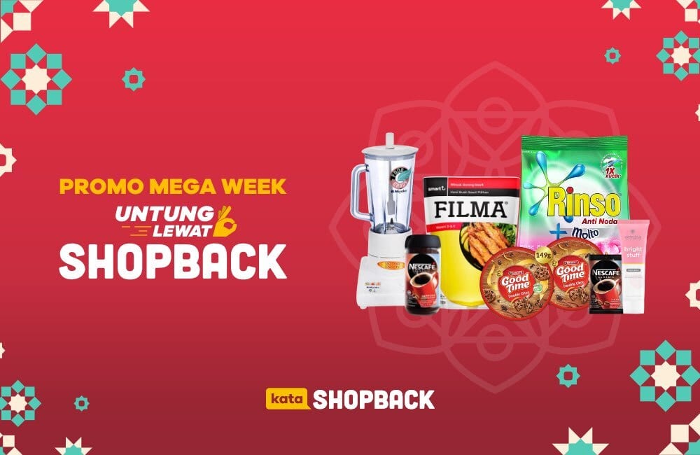 Catat, Promo Mega Week Biar Belanja Lebih Untung Lewat ShopBack