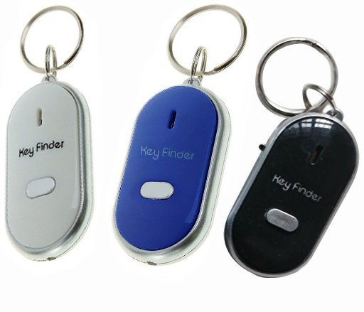 Whistle Key Finder Key Tracker Anti-lost with Flash 