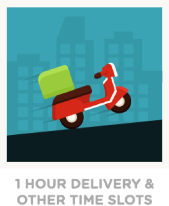 1 Hour Delivery