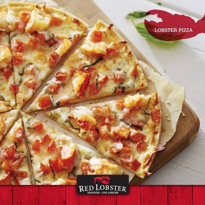 Red Lobster's Lobster Pizza