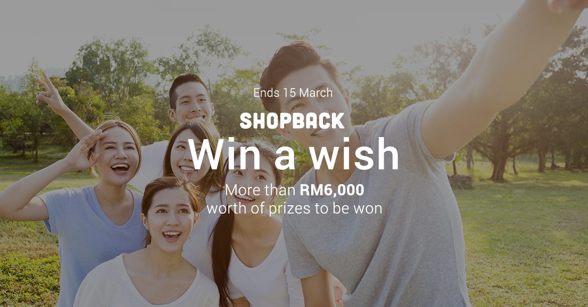 Win A Wish! Blog and Win with ShopBack!