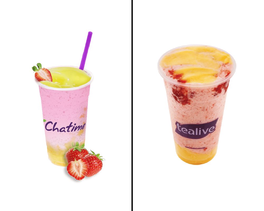 background of the case study between chatime and tealive
