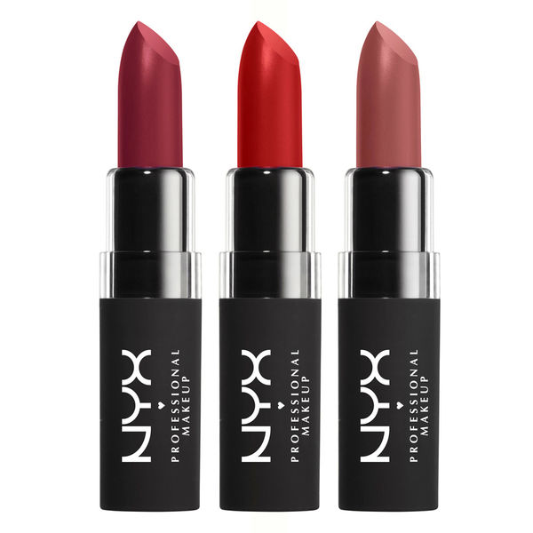 NYX professional velvet-matte lipsticks