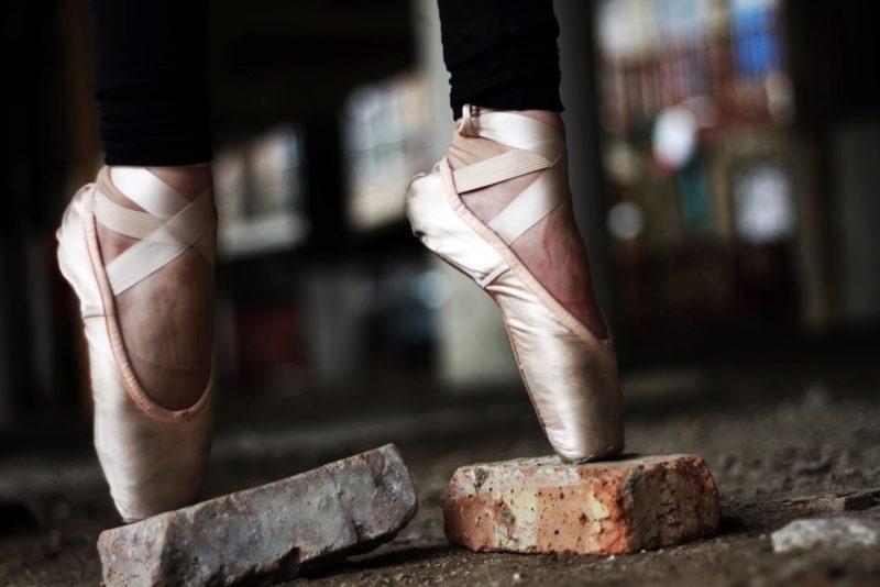 point ballet shoes