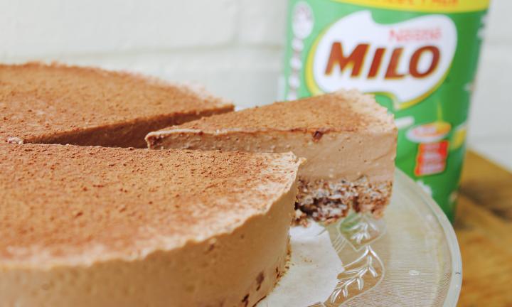 No bake Milo Cheesecake
