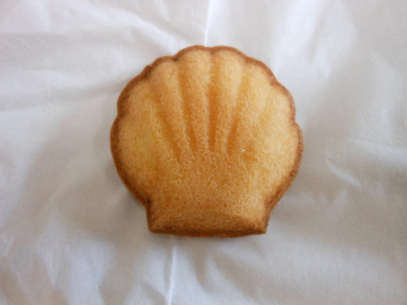 Shell shaped Kuih Bahulu or Madeleine