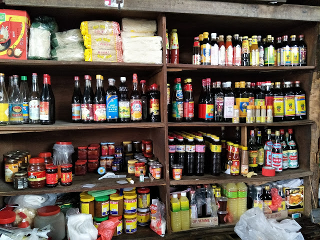 Variety of sauces 