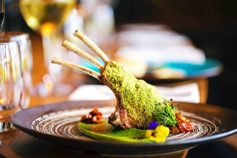 spiced rack of lamb