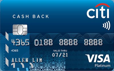 Citibank Cash Back Platinum