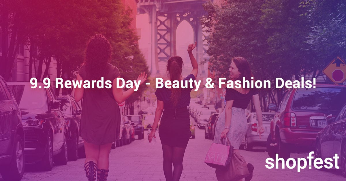 9.9 Rewards Day – Where To Find The Best Travel and Beauty Deals [#ShopFest Guide]