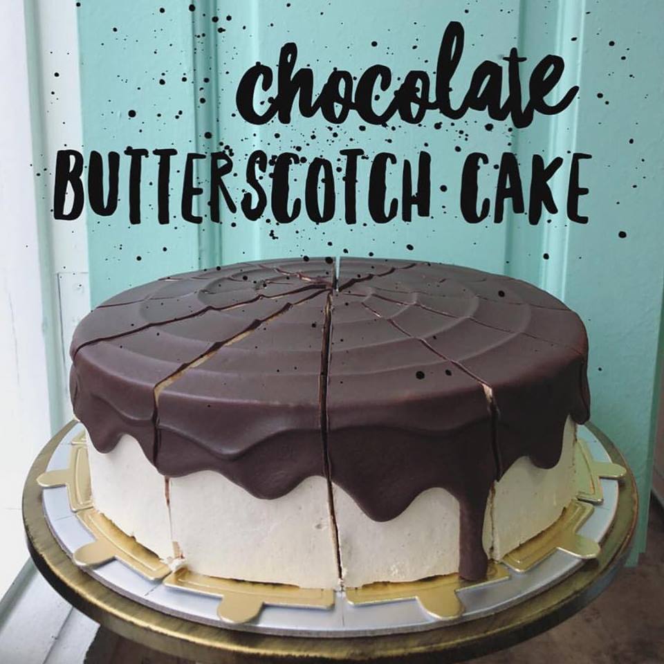 Chocolate Butterscotch cake