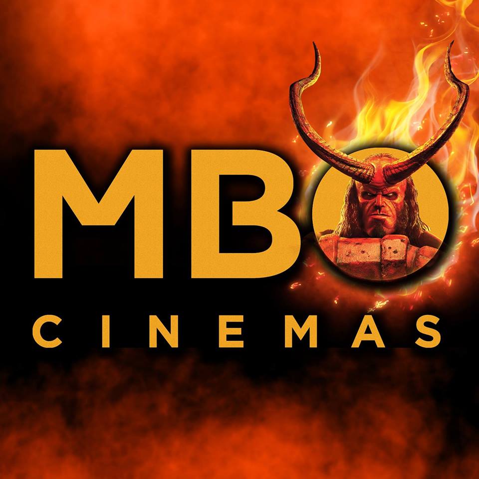MBO Cinemas red cover with Hellboy icon