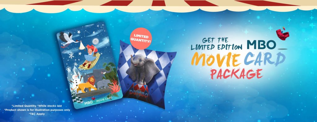 MBO Movie Card with Dumbo pillow