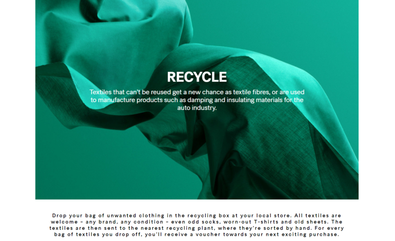 Recycle clothes malaysia h&m Online Tax