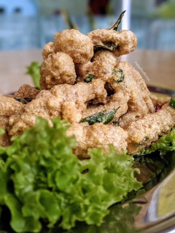 Salted egg squid
