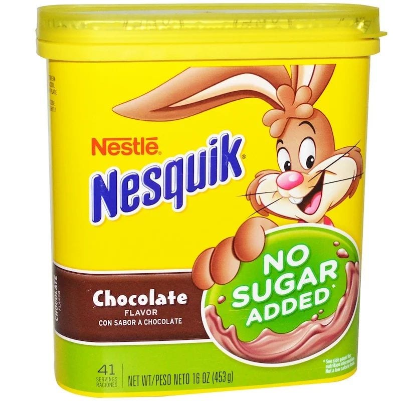 nesquick chocolate healthier drink