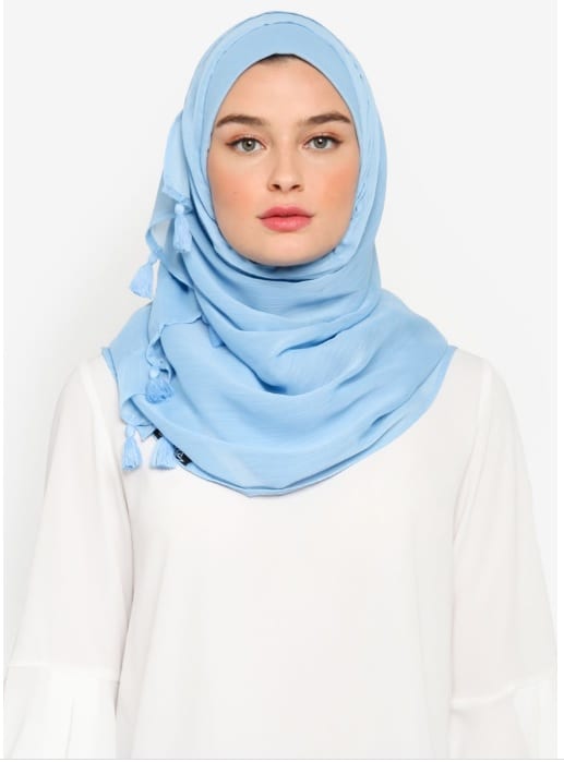 tassel instant hijab