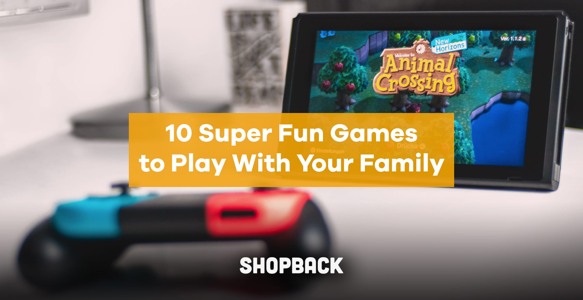 10 Super Fun Games To Play With Your Family - Animal Crossing, Super Mario,  Jenga and more!