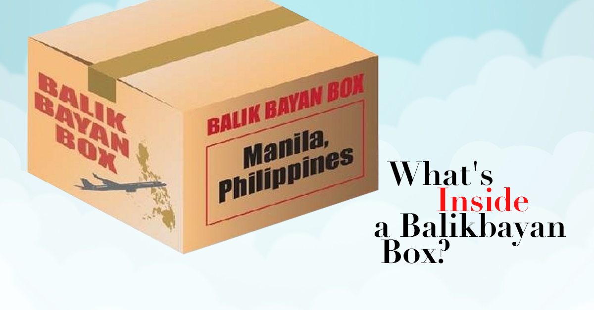 What’s Inside A Balikbayan Box?