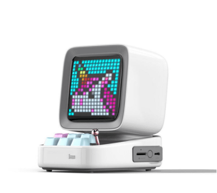 Divoom Ditoo Plus Pixel Art Speaker White