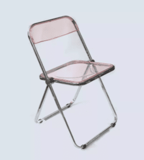 aesthetic clear chair
