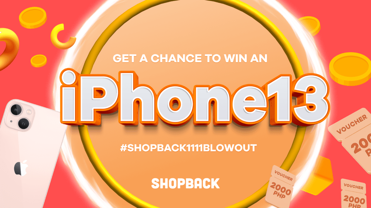 #ShopBack1111BlowOut Giveaway: Win a Brand New iPhone 13!