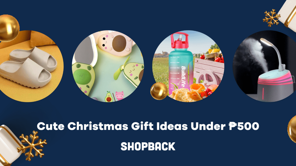 Five Cute Christmas Gifts Under Php 500