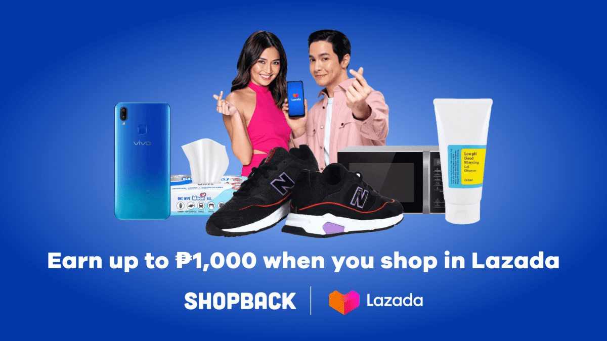 Shopping hack: How to earn up to ₱1,000 when you shop on Lazada