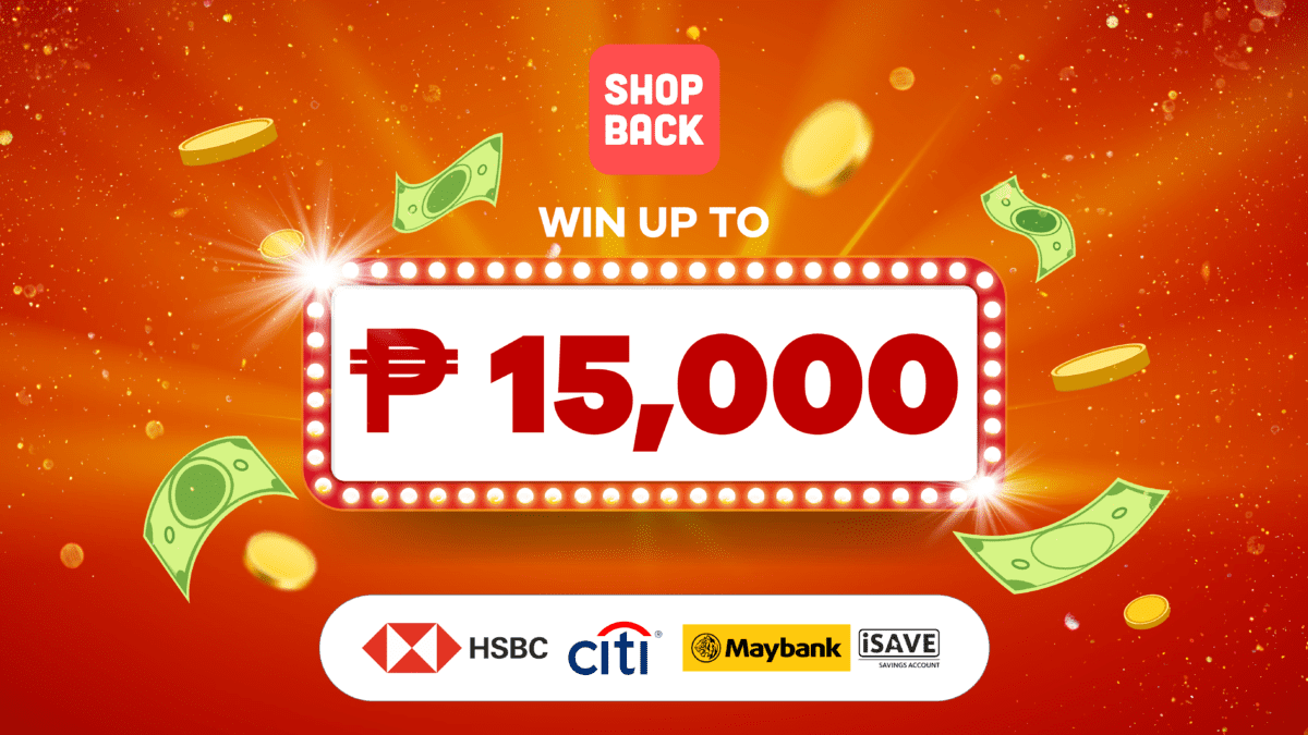 How to win up to ₱15,000 on ShopBack