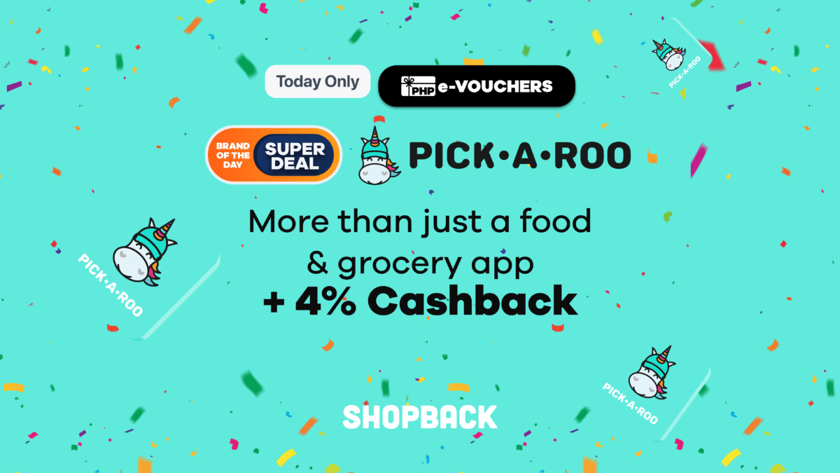 Good News: Pick.A.Roo is Now On ShopBack