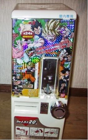 dragonball card machine