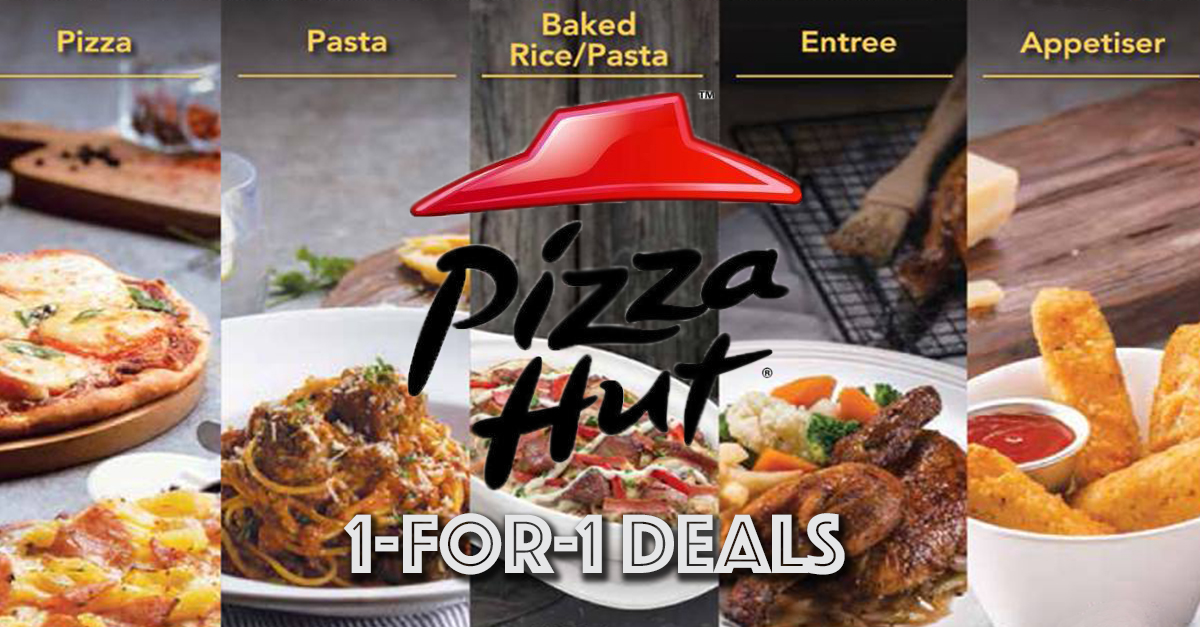 Pizza Hut 1-for-1 Weekday Lunch Deal