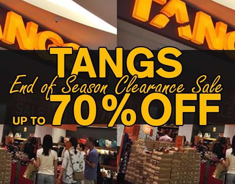 Tangs @ VivoCity: 70% Off End Of Season 