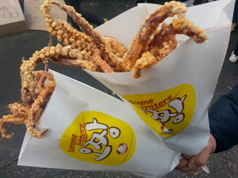 Fried Whole Squid Ozzang Express