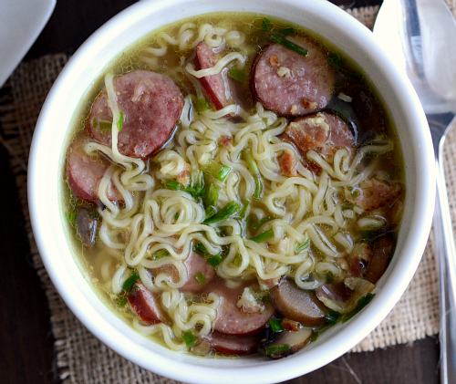 pre cooked meat instant noodles