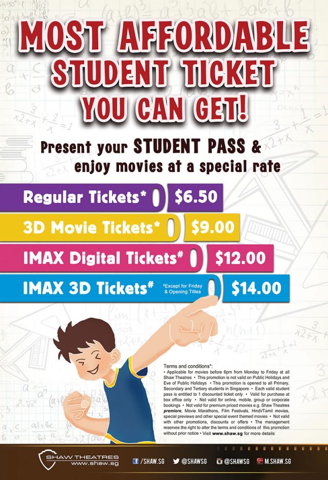 Shaw Theatres Promotion
