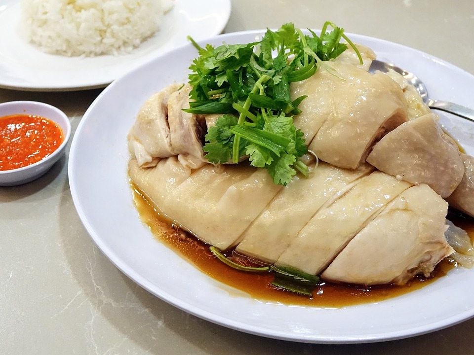Tian tian hainanese chicken rice