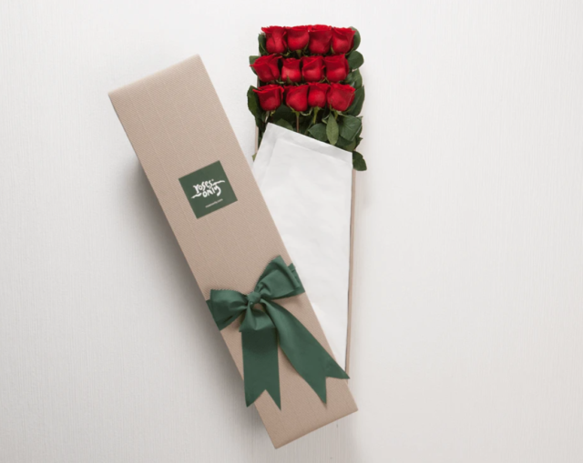 Mother's Day Red Roses Bouquet in a box