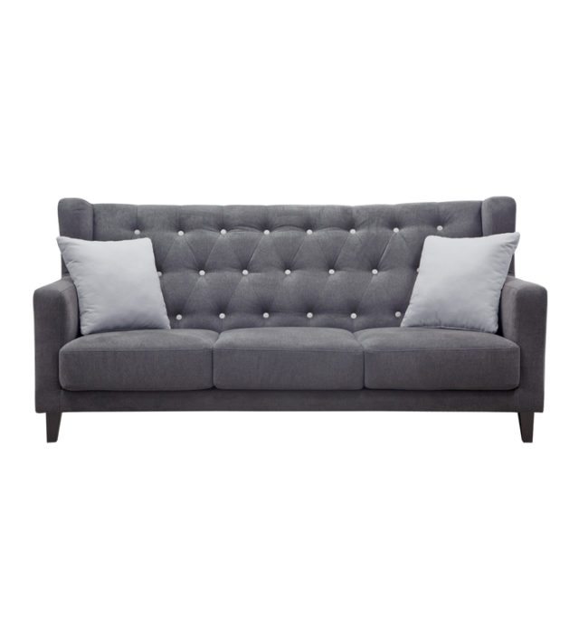 Kingkoil 3 Seater Fabric Sofa
