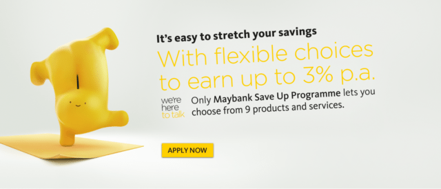 Maybank Save Up Programme