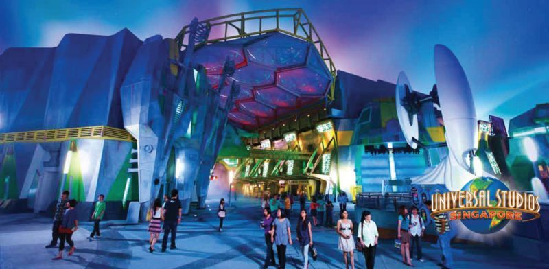 The Sci-Fi World in Universal Studios Singapore