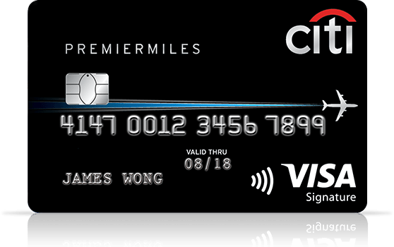 Citibank Premiermiles Visa Card