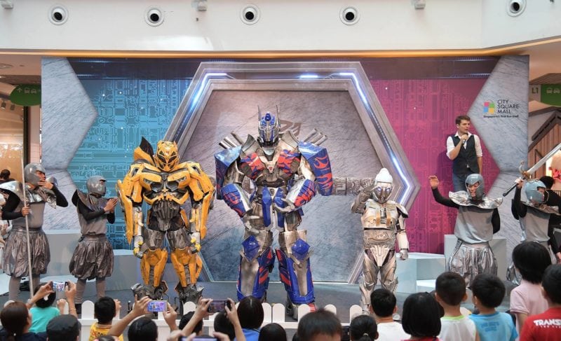 City Square Mall Out-of-this-World​ ​Christmas with Transformers
